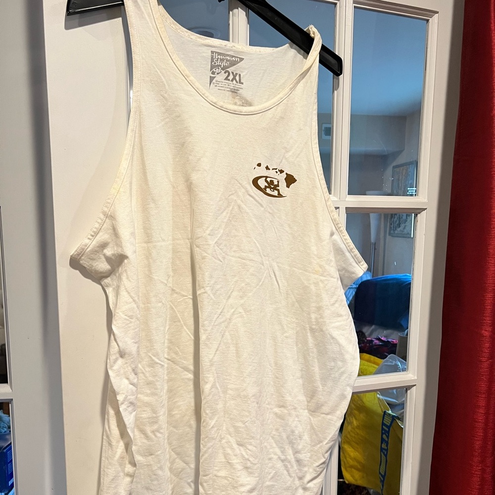 Hawaiian style tank top
